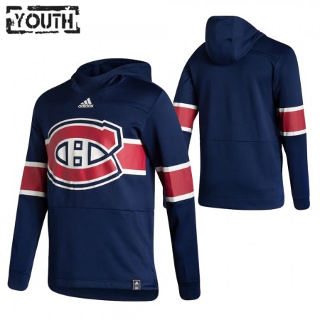 Kinder Eishockey Montreal Canadiens Blank 2020-21 Reverse Retro Pullover Hooded Sweatshirt